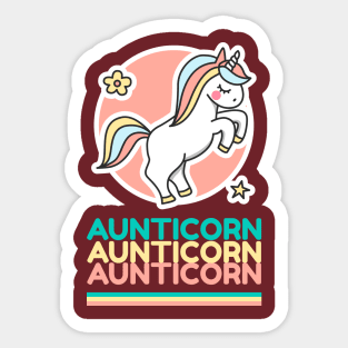 Aunticorn Auntie Gift Sticker